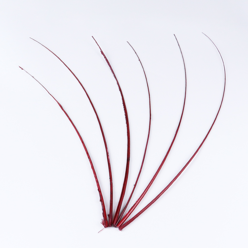 Selected 45-55cm Ostrich Feather Hard Rod Headwear Hat Accessories Ostrich Quill Spines For Diy Millinery 