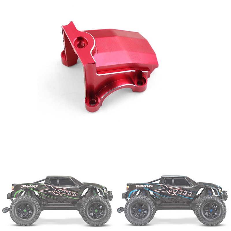 Metall fram/bakre differentiellt täckväxellåda för 1/5 TRAXXAS X-MAXX XMAXX 6S 8S RC Monster Truck Upgrade Parts