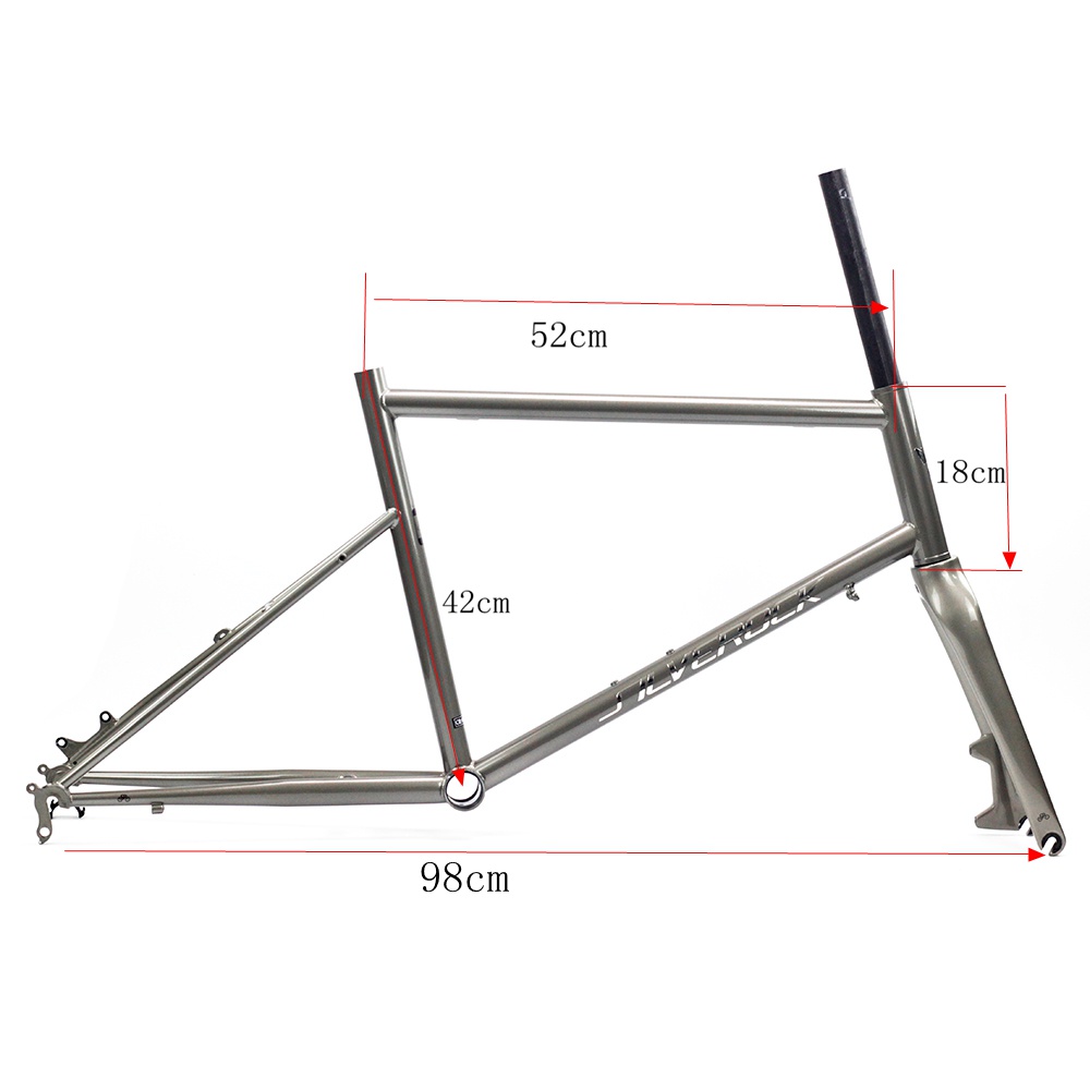 Silverock Steam Chrom Frame Fork 451 406 20 