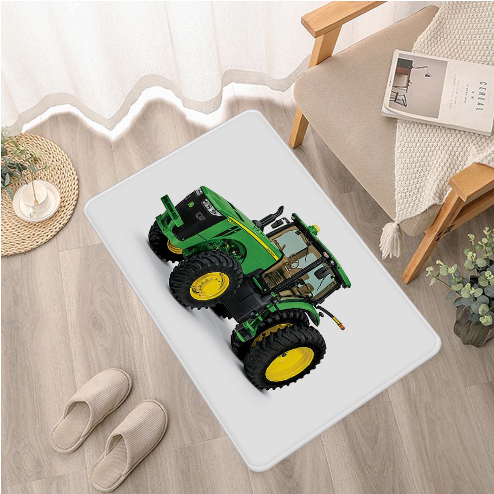 Mat de bain tracteur Nordic Style Bedroom Living Room Paillomat Home Balcony Anti-Slip Welcome Dormat Buanderie Mat de bain Mat de bain