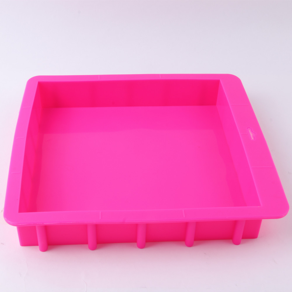 3000 ml Big Capacity Square Rendering Soap Silicone Mold Diy Craft Mold For Handmade Soap Making Loaf toast förtjockad tvålform