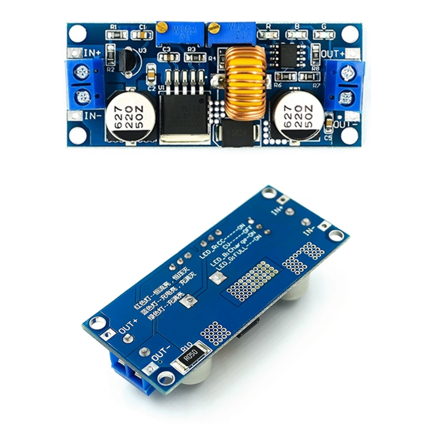 5A DC a DC CC CV Batería de litio Rártate BAJO DE CARGA CARGADO LED CARGADOR DE LITHIUM Módulo de paso hacia abajo XL4015