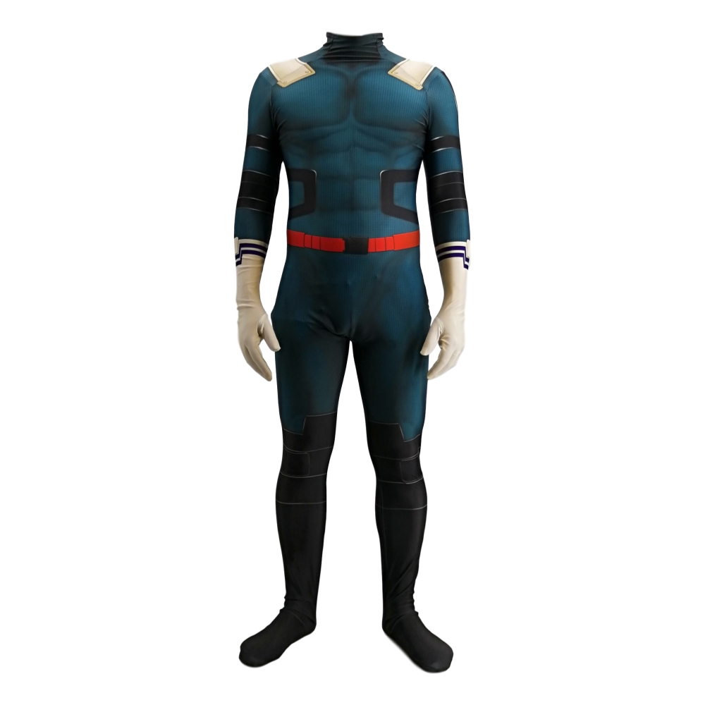 3D printing men My Hero Academia Midoriya Izuku Cosplay Costume Spider Zentai Superhero Bodysuit Suit Jumpsuits