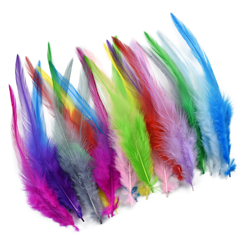 20 шт. Цветные фазанские перья для рукоделия ювелирных украшений.