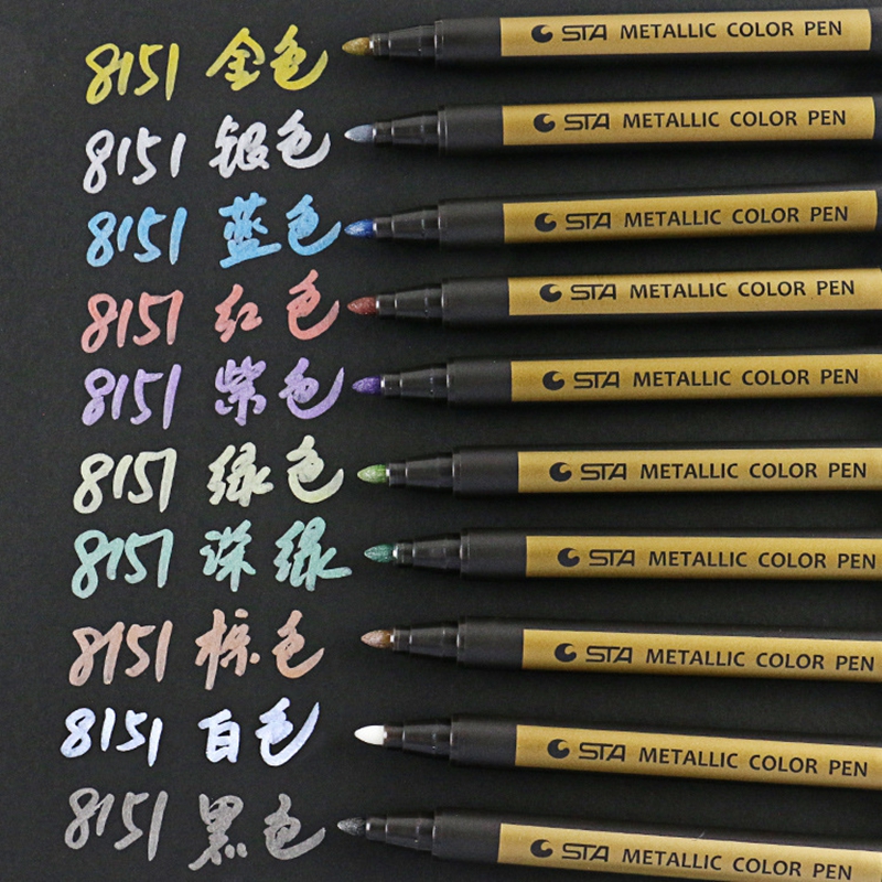Sellado Cera marca marca de sello Pen decoración de álbumes de recursos contra incendios Sello de graffiti especial marcadores de oro de la línea de rastreo Herramientas de manualidades