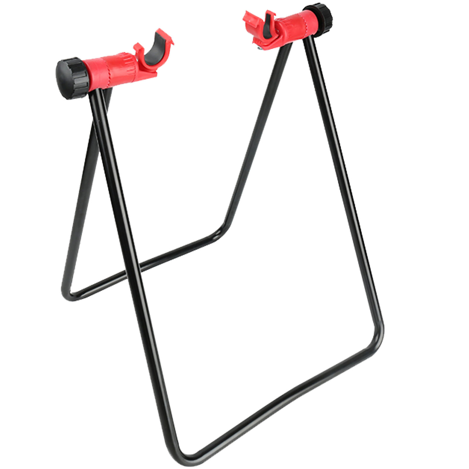 Bicycle Folding Floor Stand Mountain Bike Triangle Vertical Stand Aluminum Alloy Bike U-Shaped Parking Rack Hub Repair Bracket