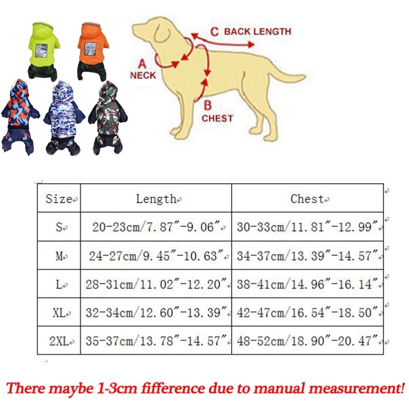 Casual Dog Jumpsuit Winter Warm Hoodies Pet Coat Puppy Cat Clothes Costumes Pets Apparel For Small Medium Dogs S-2XL doggyzstyle