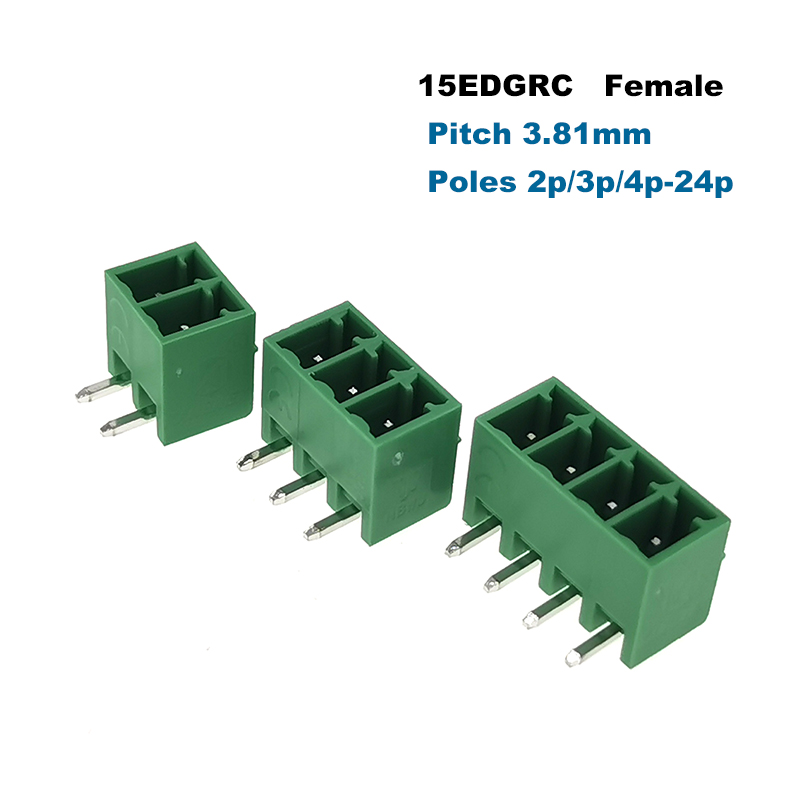 Steckbare PCB -Schraubenklemme Block Tonhau