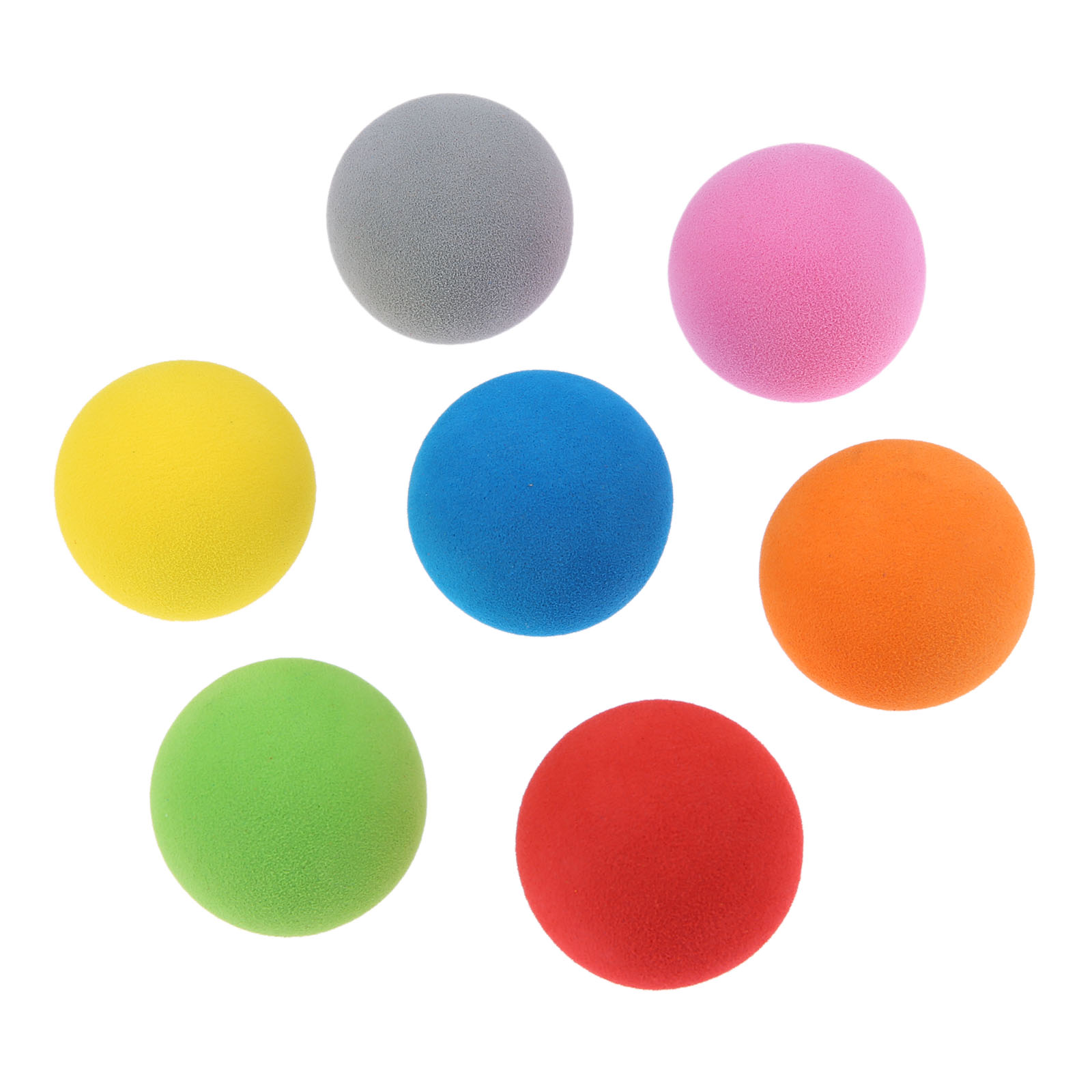 42 mm eva mousse douce mousse de golf bals golf swing d'entraînement aides pour enfants ou adultes, putting intérieur, arrière-cour pratique extérieure