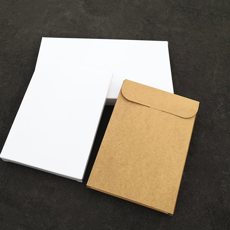 Kraft Paper Box Envelope Photo Pudowni