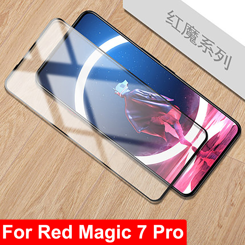 Dla Red Magic 7 Pro Case 5G Temperted Glass Screen Protector Film dla Nubia Red Magic 7pro Full Cover Film Film szklany
