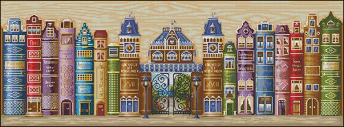 cs-2051 Cross Stitch Kit Book World Kingdom Books