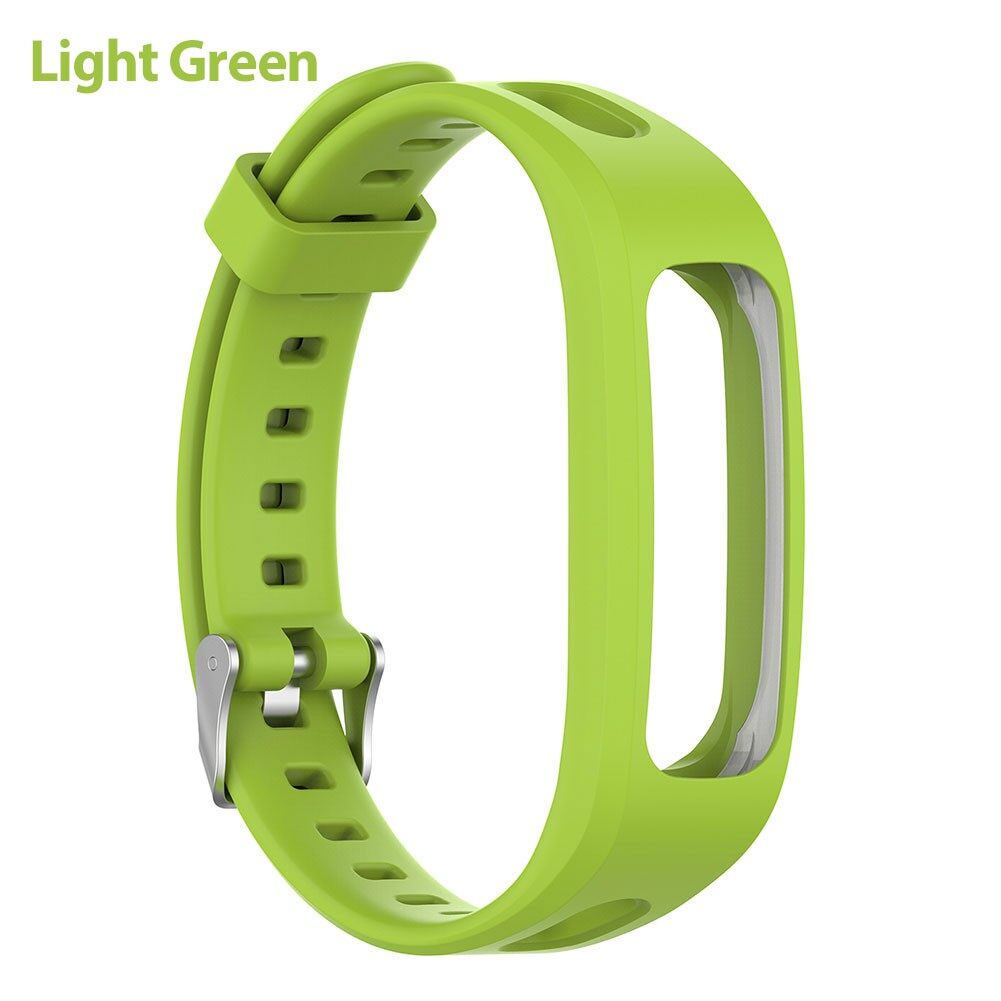 Solide bracelet de bracelet en silicone de sport pour le groupe de bracelets pour Huawei Band 3e 4e Huawei Honor Band 4 Running Remplacement Bracelet Bracelet