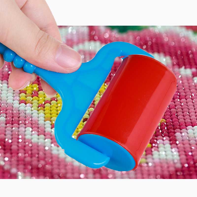 5D DIY Diamond Painting Tool Roller Bruber Rubber Diamond Pintura escova Ferramentas de desenho de arte artesanal Diamante laminado