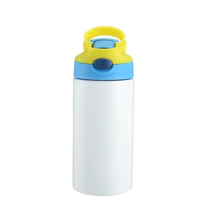 Kubki sublimacja puste dzieci sportowe butelki z wodą na zewnątrz dziecięce kubek termos podwójna ściana kolba próżniowa