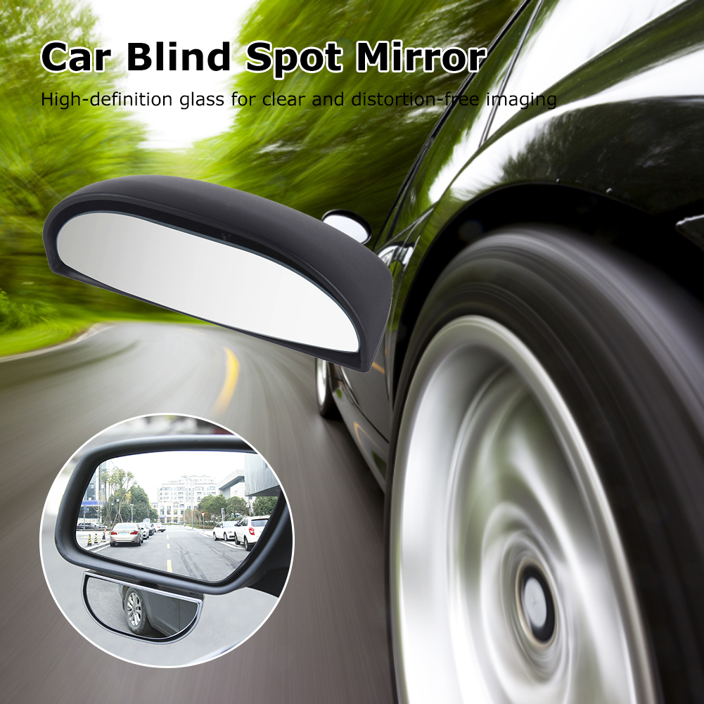 Universal Adjustable 360 Degree Rotating Auxiliary Rear View Parking Mirror Wide Angle Vehicle Side Blindspot Mirrors Car Access