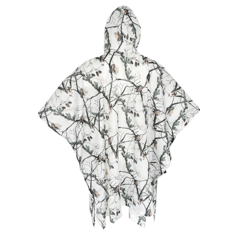 Adult Poncho Jungle Camouflage Hiking Mountaineering Raincoat Hunting Jungle Snow Clothes Polyester Electric Car Riding Cover