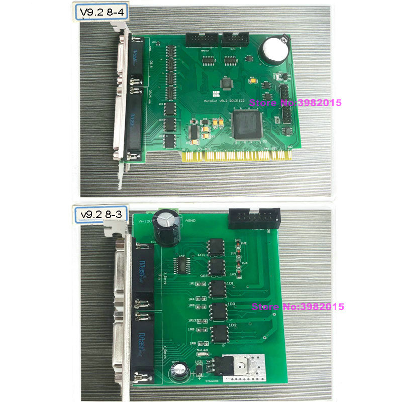 Original Autocut Card Control System V9.2 för CNC EDM Medium hastighetsmaskin 8 st -kort tillsammans