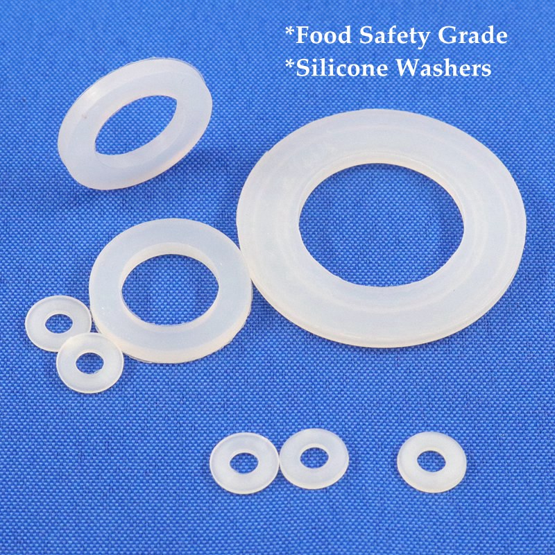 5~1/4"-2" Food Grade Silicone Sealing Gasket Ring Aquarium Water Leak proof Shim Water Pump Connector Seal Washer