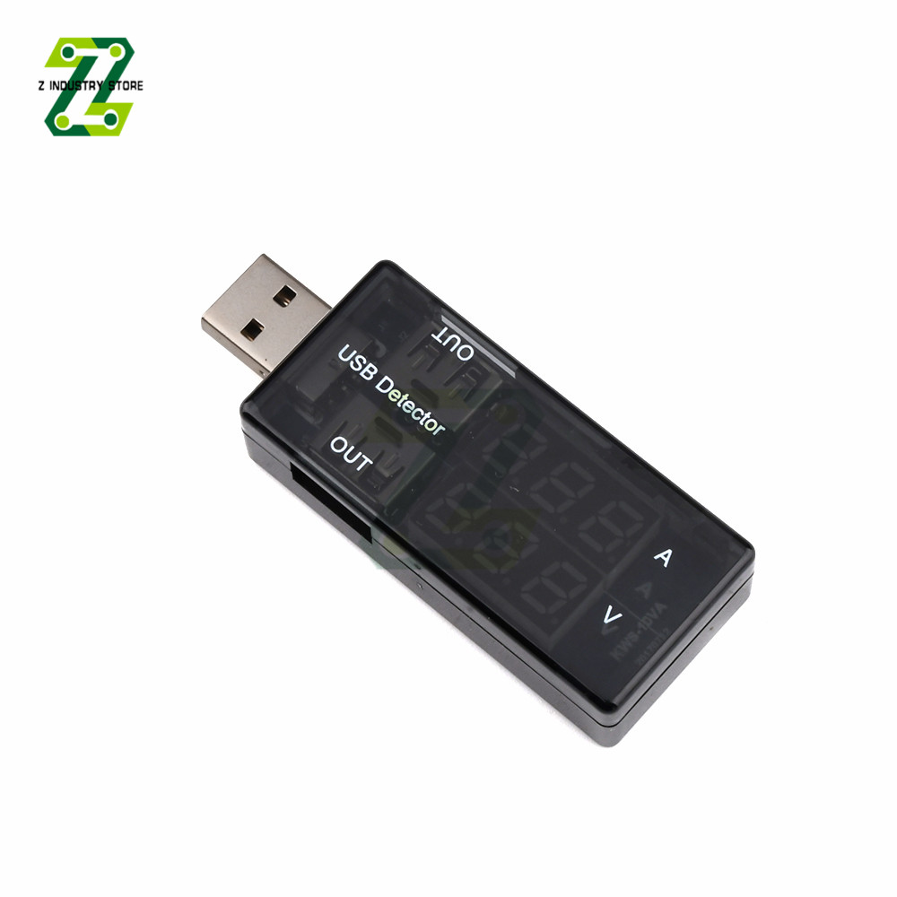 USB -Ladegerätespannungsstrommesser Voltmeter Amperemeter Batteriekapazitätstester Mobiler Stromdetektor