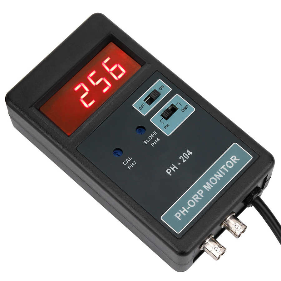 PH Monitor Digitale LED -display PH/ORP Temperatuurregeling Monitor Meter Tester Monitoringapparatuur