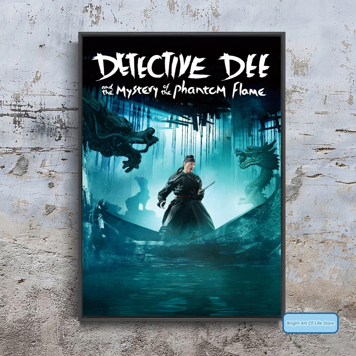 Detective Dee and the Mystery of the Phantom Flame 2010 Movie Poster Cover Photo Canvas Print Wall Art Home Decor Unframed