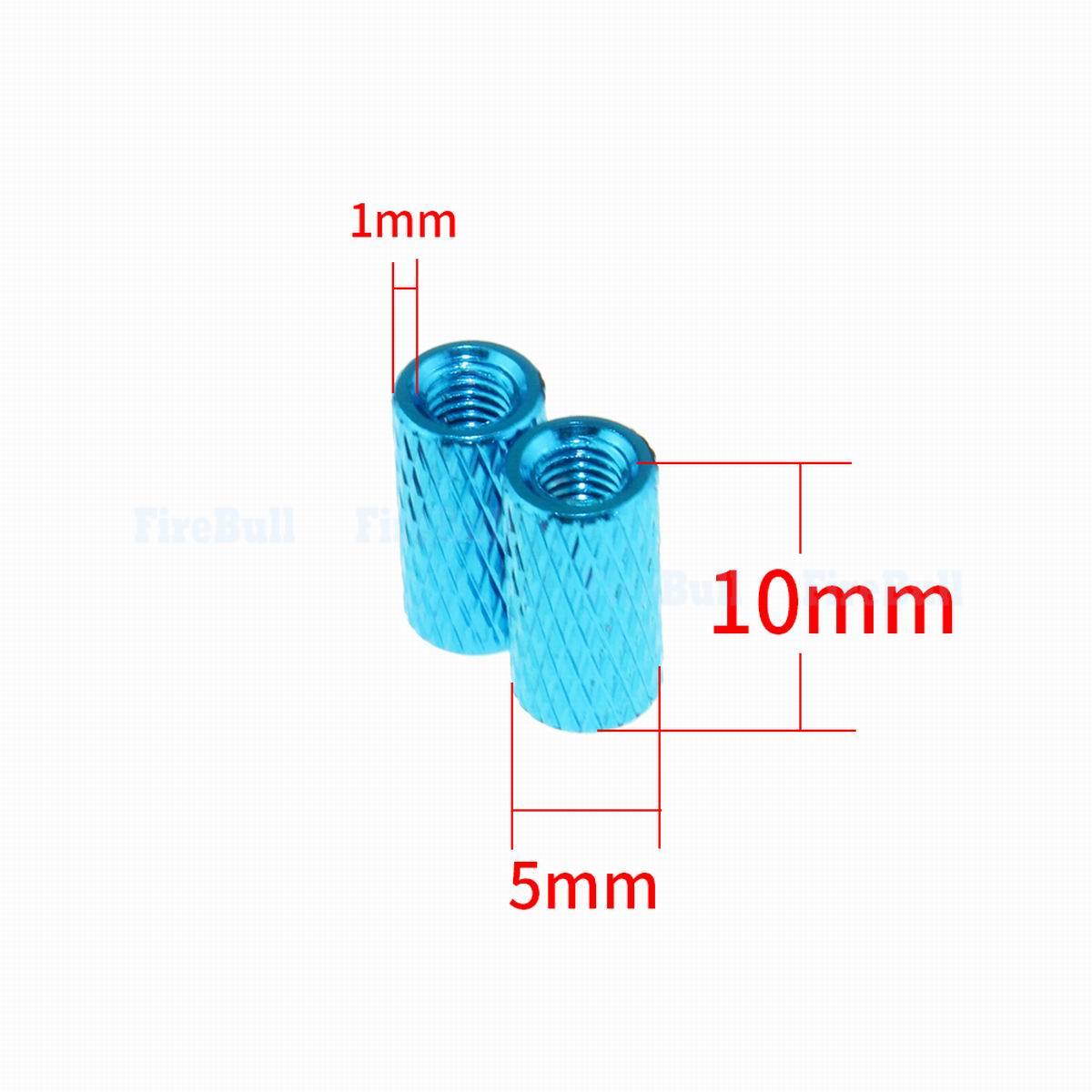 M3*15/16/22/22/22/27/27/30 mm aluminiowy dystans dystansowy okrągłe okrągłe kolumnowe kolumna Połącz dla RC FPV quadcopter UAV