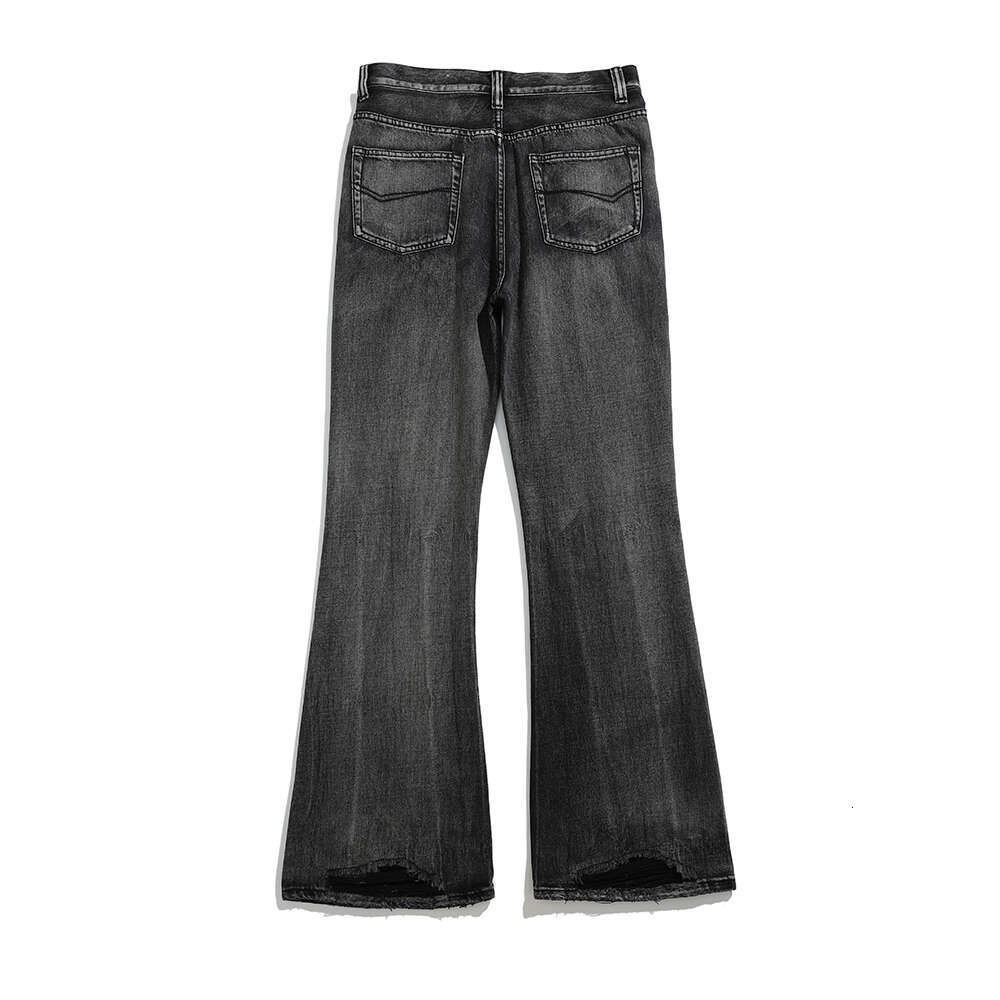 Haruku gewassen vintage rechte wide been denim mannen en vrouwen High Street baggy casual flare jeans broek y2k oversized