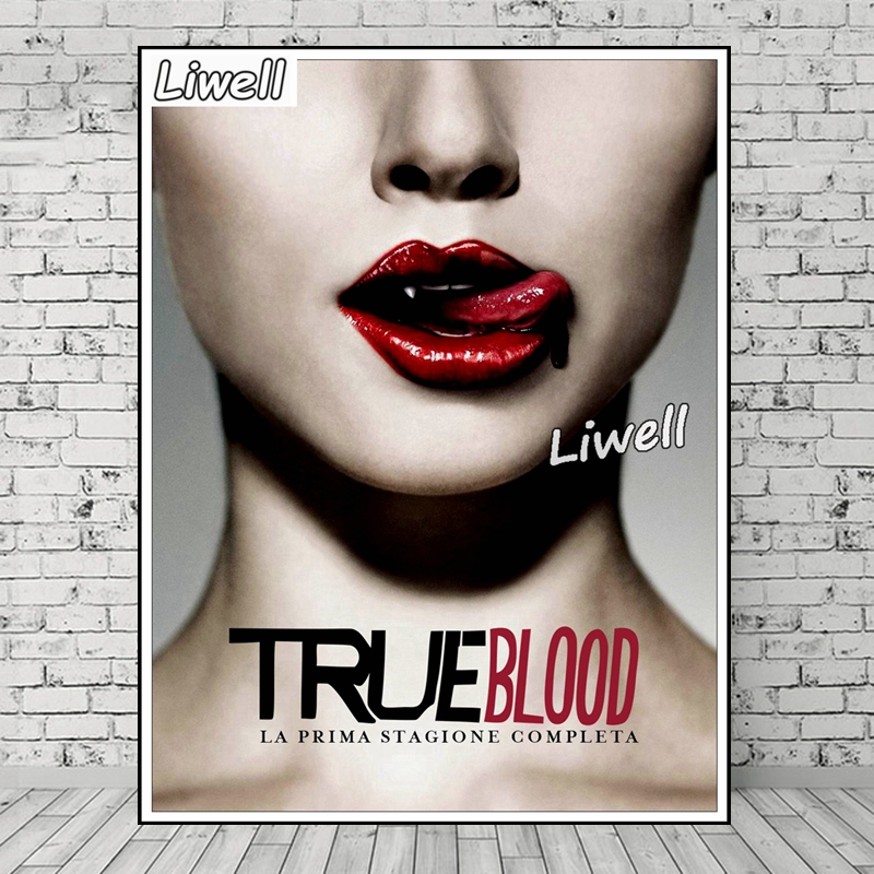 Série télévisée True Blood Diamond Painting Rhingestone Picture The Southern Vampire Mysteries Embroderie Cross Stitch Kits Room Decor