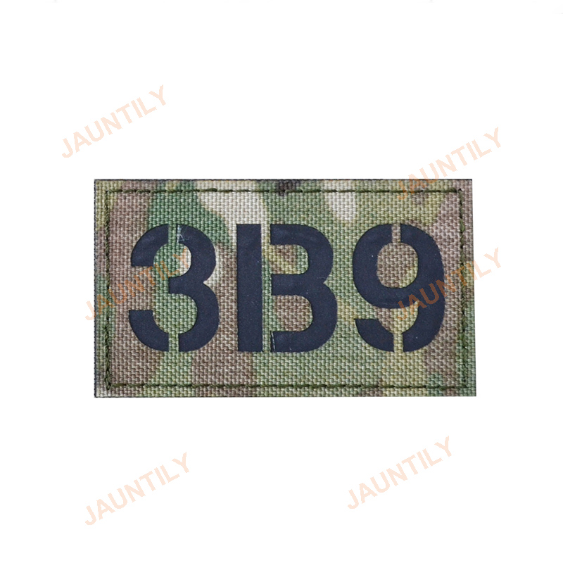 Pager Numéro d'appel Patch Patch infrarouge Muiticam CP 1/2/3/6B9 Badges militaires tactiques Réflexion A4-1 / 2/3/4