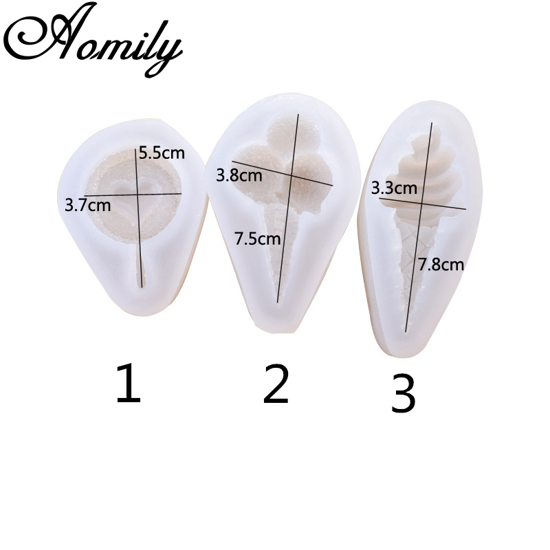 Aomily silicone stampo stampo fai da te gelato fai da te lecca lecca leccatura a forma di zucchero stampo artigiani cioccolato stampi pasticceria utensili accessori da forno