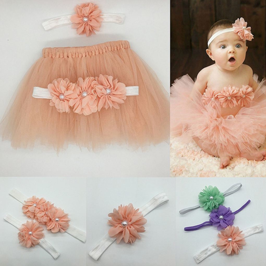 Baby nyfödd fotografering Props Peacock Handmade Baby Rainbow Tutu kjol Fotografia foto Props nyfödda fotograferingsrekvisita