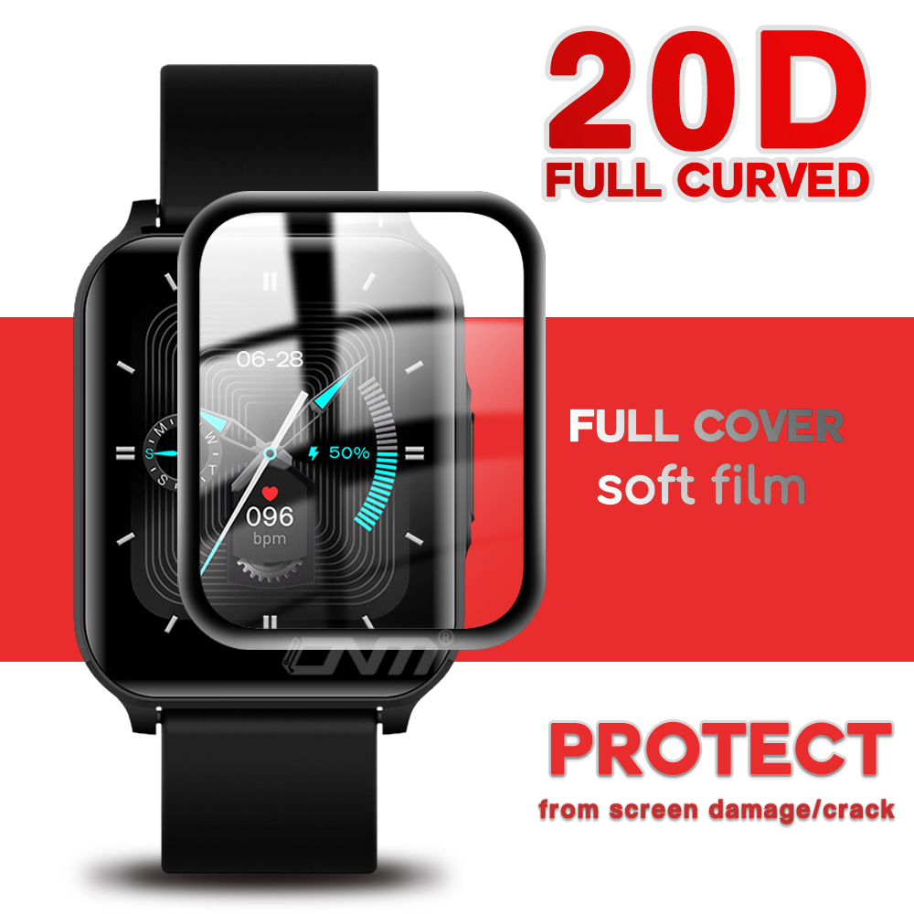 Okładka ochrony ekranu dla Lenovo S2 Pro Smart Watch Soft Curved Edge Protective Film Akcesoria dla Lenovo S2Pro nie szkła