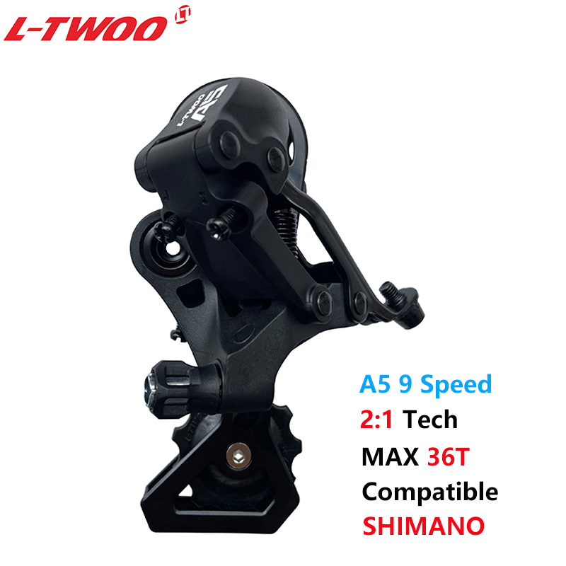 LTWOO A5 1x9 9VリアデレイヤートリガーレバーグループセットMTBバイク9Sシフタースイッチ2キットマウンテン自転車部品