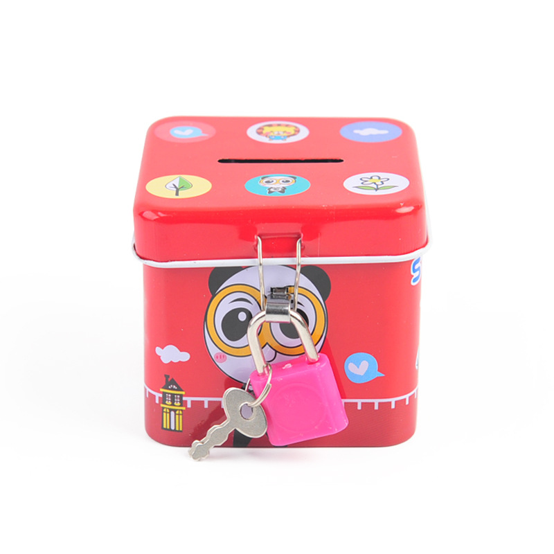 Parrot Piggy Bank Interactive Bird Toy Puzzle Puzzle Coin Tin Box Jar Parrot Toy Color Random