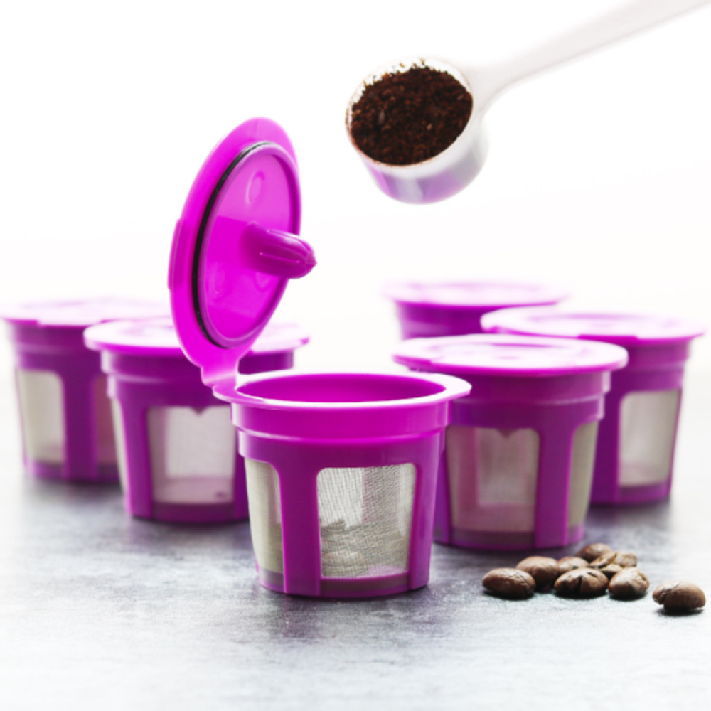 Doldurulabilir Keurig Kahve Kapsülü Espresso Yeniden Kullanılabilir K-Cup Çay Filtresi 2.0 1.0 Brewers KCUP POD MAKİNE MAKİNE K-KARAFE