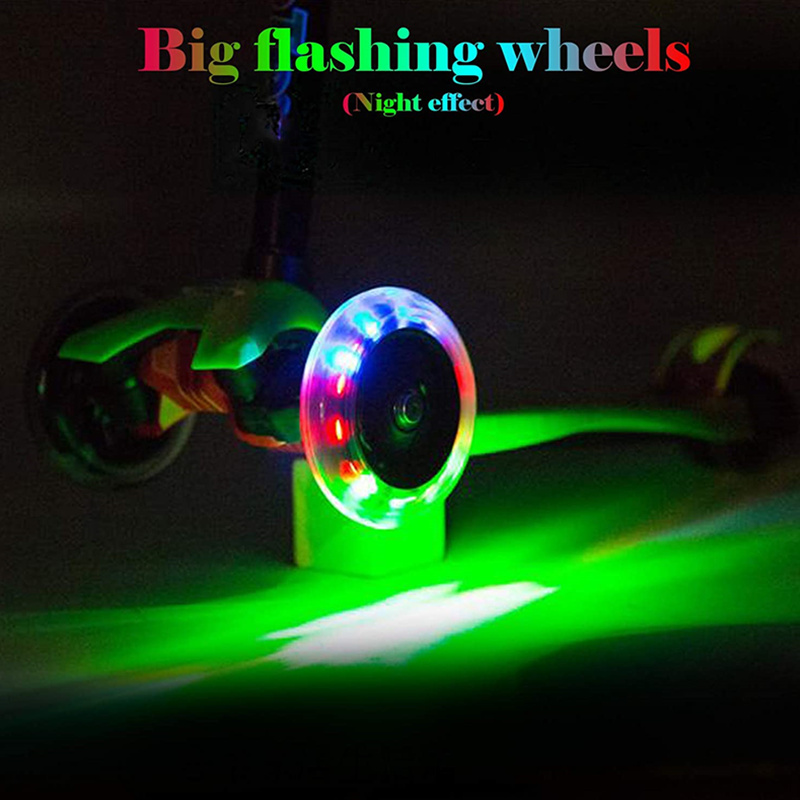 JayCreer Light-Up Scooter LED Flashing Wheels For Micro Scooters and Other Scooters