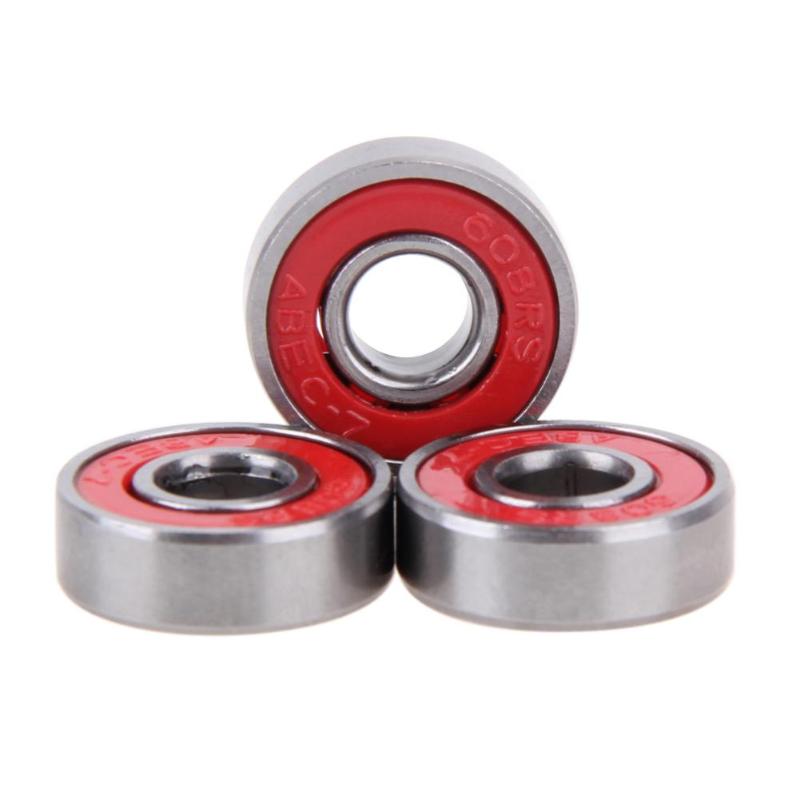 10st 608 RS BALL LAWERING ABEC-9 ABEC-7 8x22x7 mm Djup Groove Steel Sealed Ball Bearings 608RS 608-RS 608RS Lager Hot New