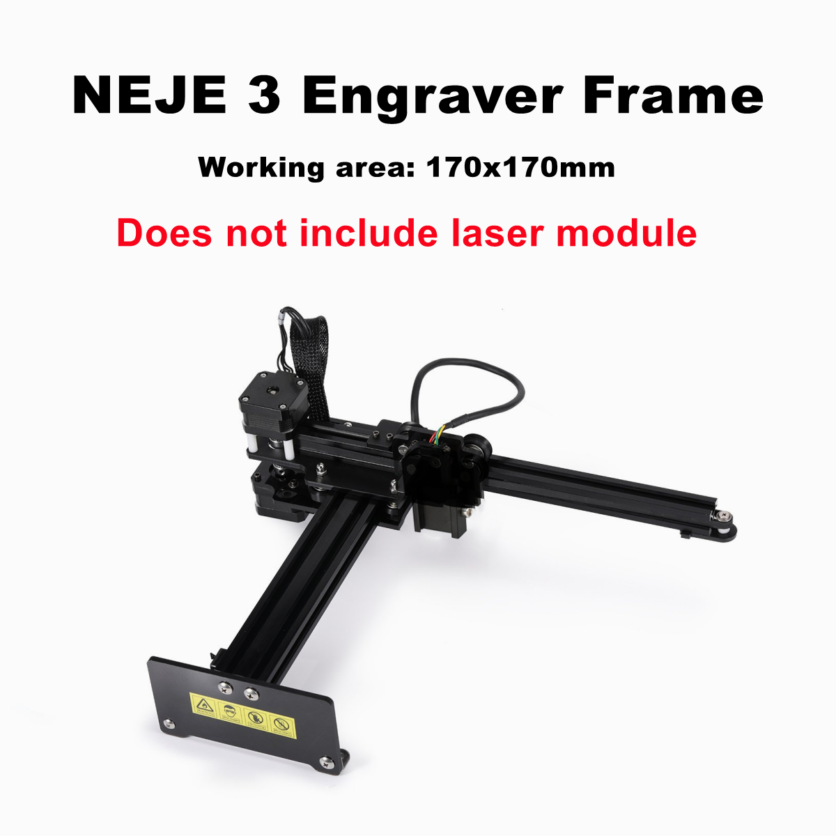 NEJE 3 MAX/PRO/PLUS CNC Laser Engraver Frame بدون وحدة تحكم في تطبيق Bluetooth Control Lightburn Lasergrbl Neje