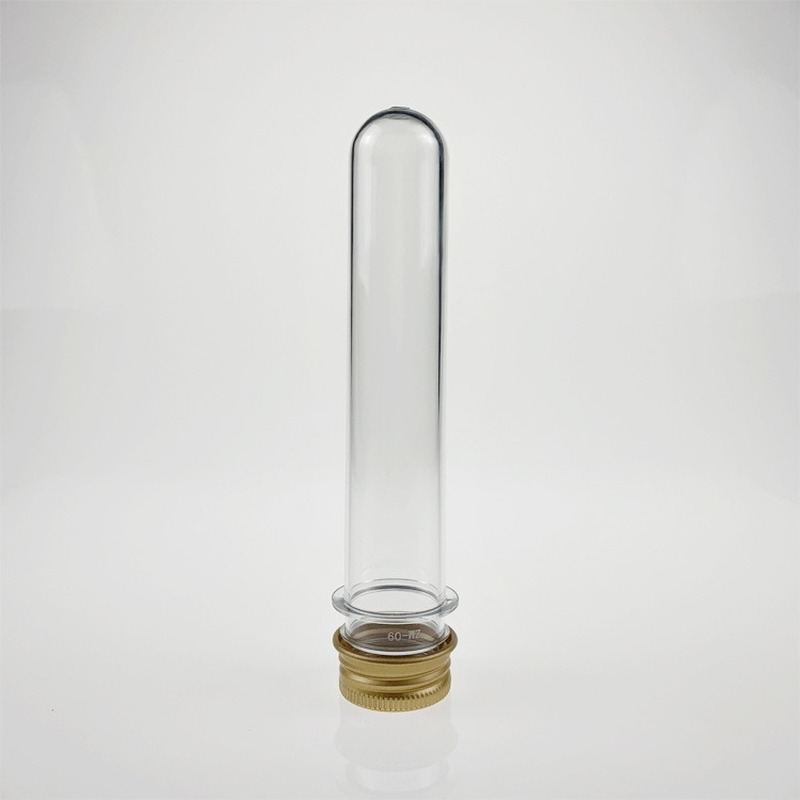 tubo di prova da 40 ml, tubi in plastica trasparente con tappi, 25x140mm esperimenti scientifici, decorazione del partito