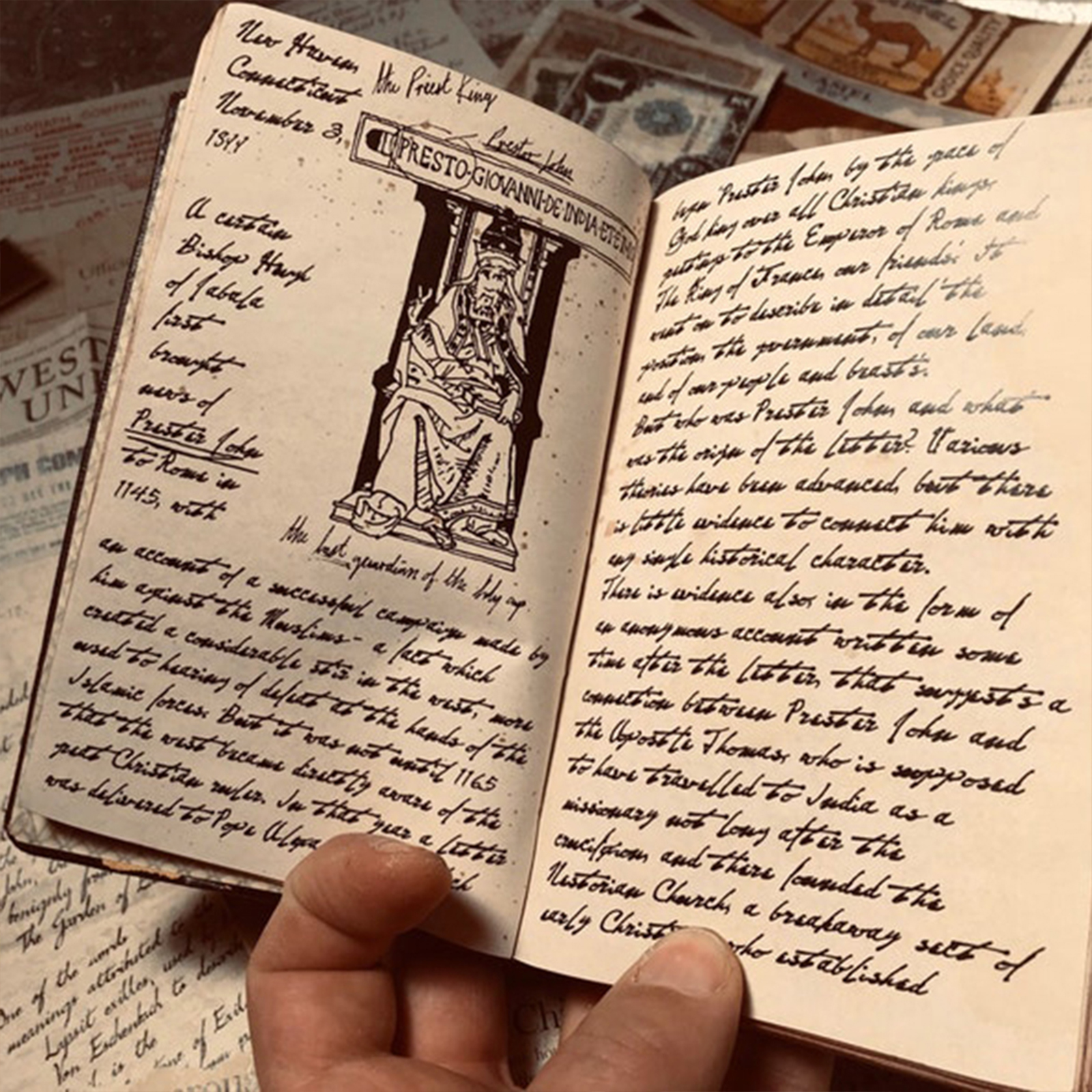 Yeni Indiana Jones Grail Diary Prop Replica Günlüğü Hiddenprecious Depozitler Hevesli Film Hayranları için Tahsil edilebilir Bir Hediye Mükemmel