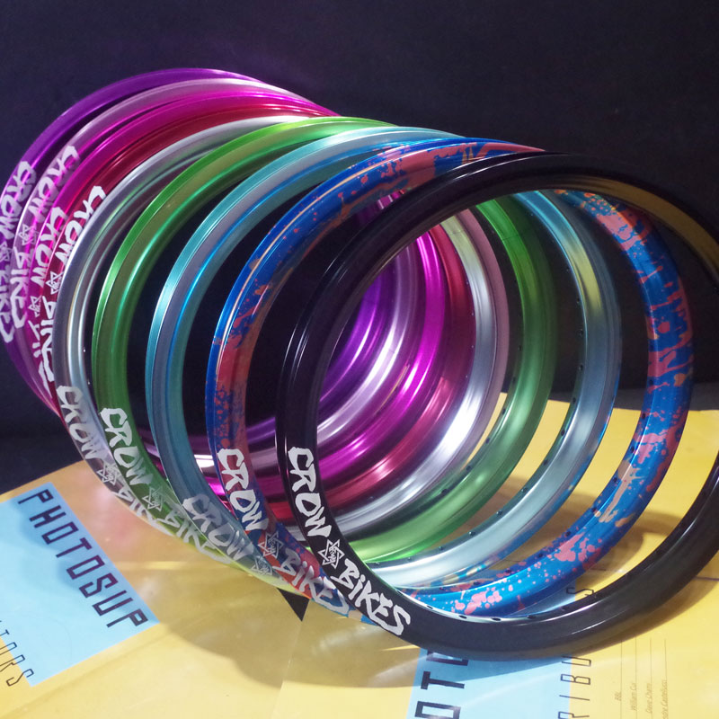 BMX 16 pouces Rim Aluminium ALLIAGE DOUBLE RIM RIM 36 TH TOU SIGNE