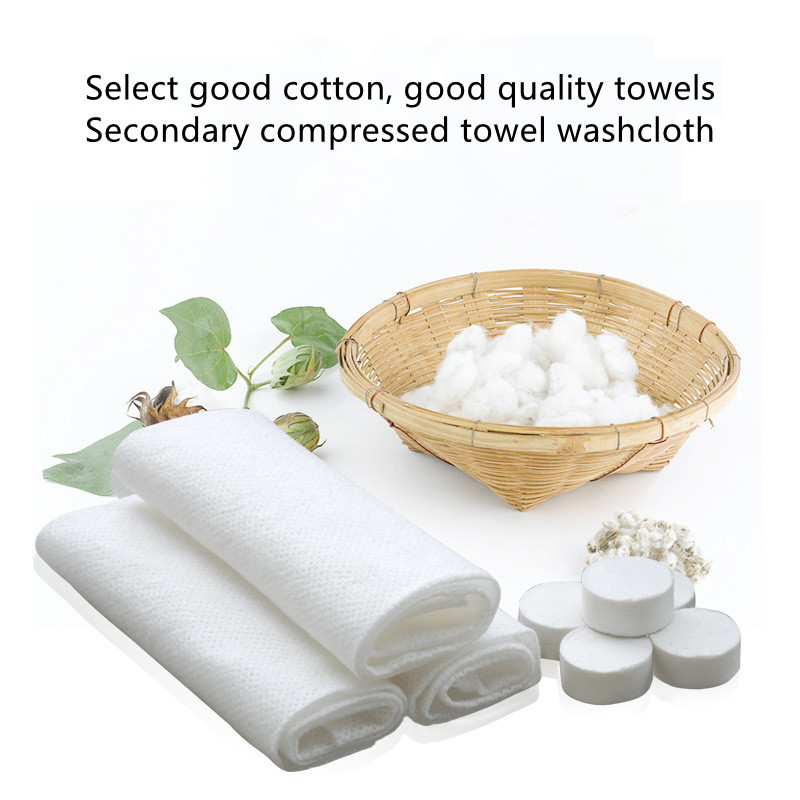 Disposable Towel Compressed Portable Travel Non-woven Face Towel Water Wet Wipe Outdoor Moistened Tissues Makeup Cleaning