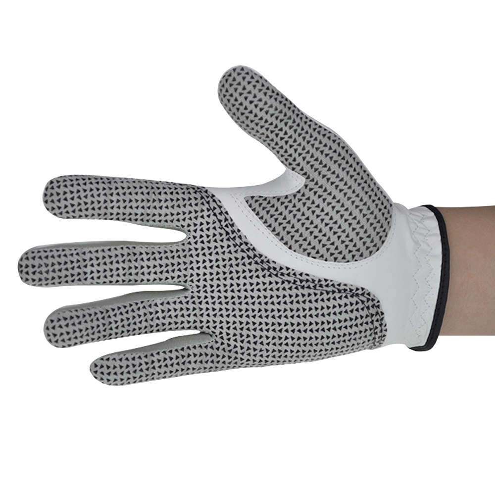 Bracetop Golf Gloves Мужчины правая перчатка кожа ягнятая кожа с противника