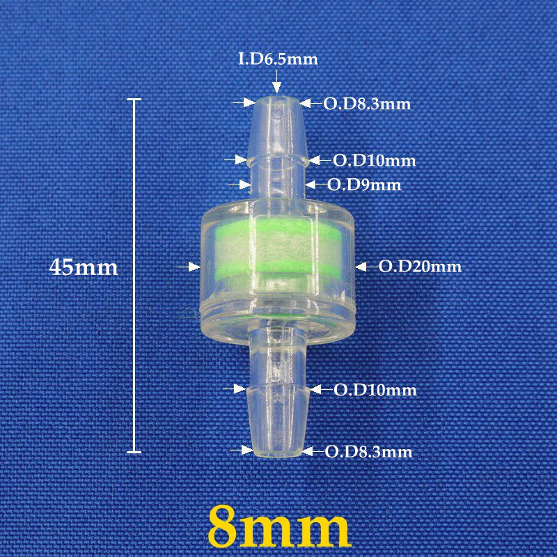 4 mm ~ 12 mm Aquarium Mini tuyau d'air Filtre à pêche à eau Purificateur Purificateur Purificateur Filtre Aquatic Pet Produits