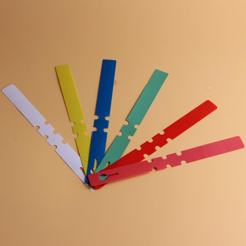 20*2cm Plastic Nursery Garden Decor Stake Tags Plant Labels Lawn Ornament White/Blue/Pink/Green/ PVC Markers Garden Tool