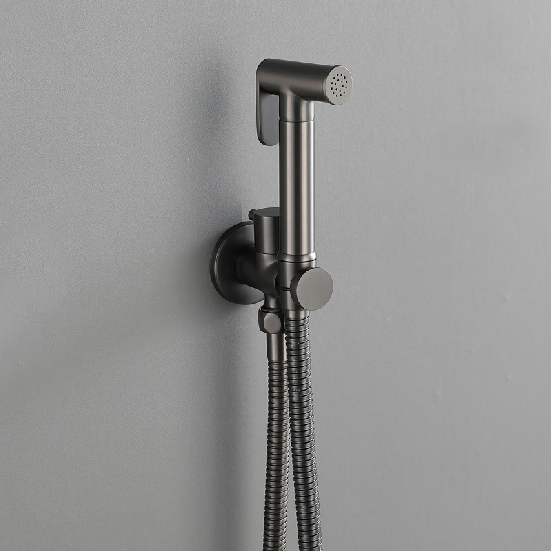 Grifo de bidet de baño ducha de baño fría ducha de inodoro alimentado con boquilla de pistola de pistola de balcón de bacilo de bacinas gráfica de mapas