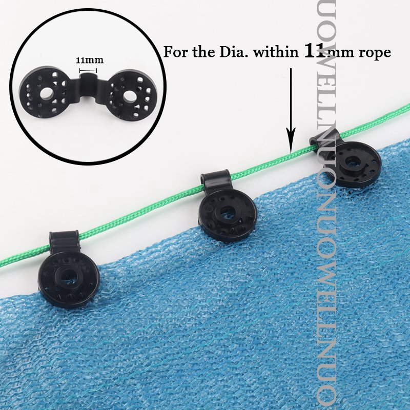 10 ~ Sonnenschattennetz Clip Agriculture Gewächshaus Klemme Vorhang Haken Insektenproof Netto Clip Hang Expandation Instant Grommet