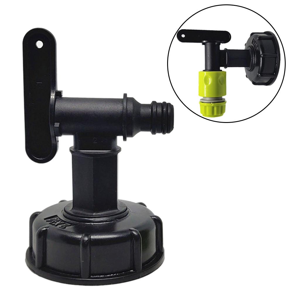 Adaptateur de robinet du réservoir IBC Remplacement de remplacement de jardin Fauce de tuyau d'eau du réservoir de réservoir de talon