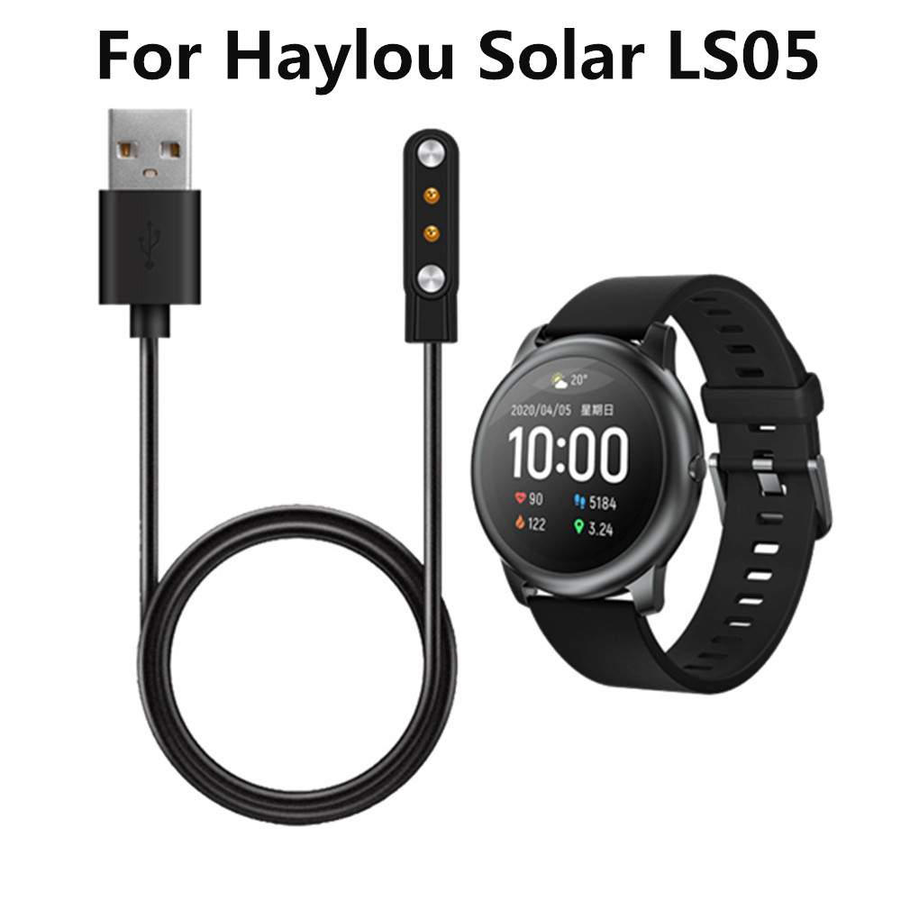Кабель зарядки USB Fifata для Xiaomi Haylou Solar LS05 Smart Watch Fast Charger для Haylou Solar LS02 LS01 Power Charging Dock